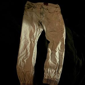 BOATHOUSE TAINTED DENIM JOGGERS | size 32